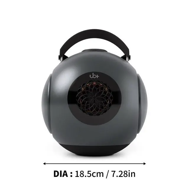 Alt view image 2 of 6 - dB1 Double Bass Bluetooth Speaker | 40W Powerful Hi-Fi Sound with Extreme Deep Bass, 20H Playtime, IPX5 Waterproof & TWS (Satin Metallic Grey) - Premium Bass Boost Technology (Tripod Not Included)