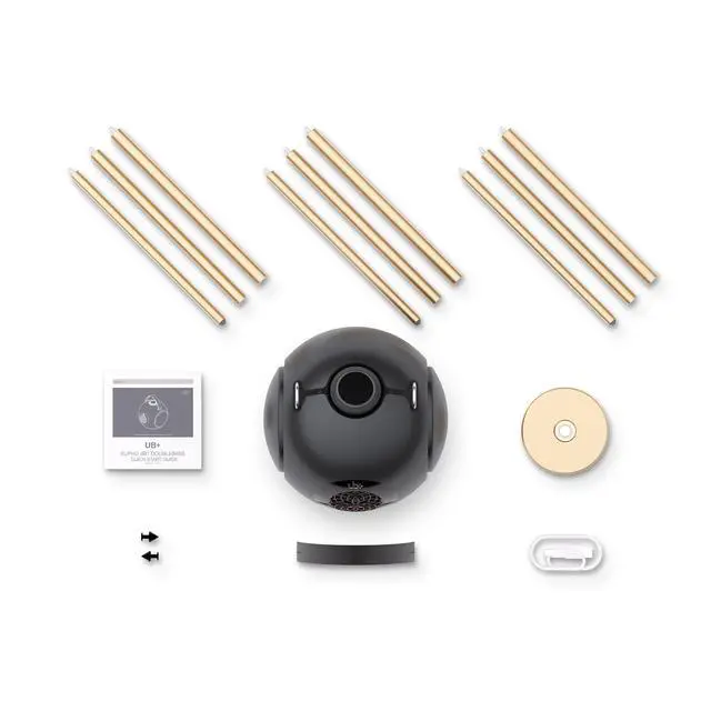 Alt view image 3 of 6 - dB1 Double Bass Bluetooth Speaker | 40W Powerful Hi-Fi Sound with Extreme Deep Bass, 20H Playtime, IPX5 Waterproof & TWS (Satin Metallic Grey) - Premium Bass Boost Technology (Tripod Not Included)