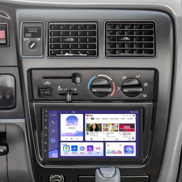 Main image of 4+64G Car Stereo for Toyota Tacoma 1995-2004, 7 Inch Android 15 Double Din Car Radio with Carplay & Android Auto, in-Dash Navigation Radio with Bluetooth Mirror Link WiFi FM Radio & Backup Camera