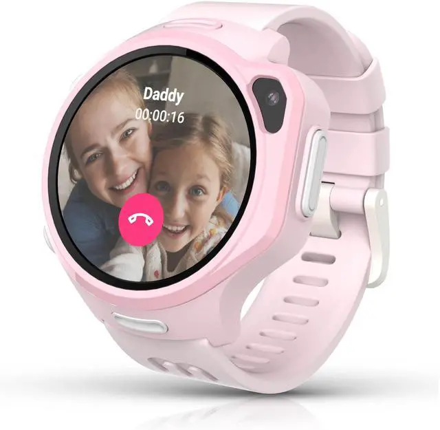 Main image of R2 Kids Smart Watch 4G LTE with GPS Tracker & Video Calling, eSIM Phone Watch for Boys Girls Ages 5-12, SOS Smartwatch with Parental Control, Birthday Gift with 1.3" AMOLED Display