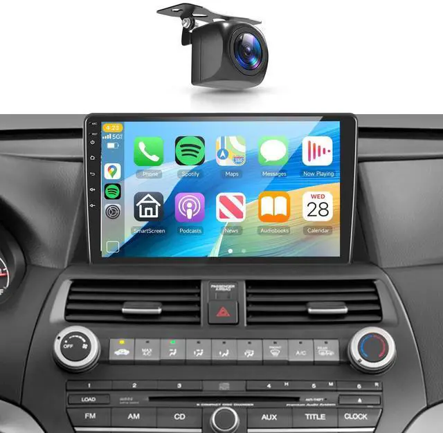 Main image of 4Core+64G for Honda Accord 8th 2008-2013 Android Car Stereo Wireless Carplay Android Auto,10.1" Touchscreen Radio GPS 5G WiFi DSP Bluetooth SWC+Backup Camera