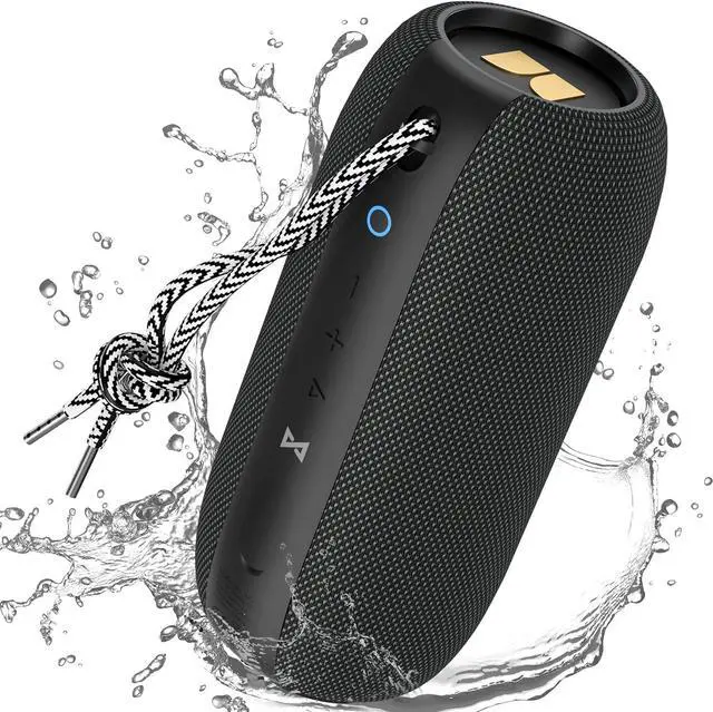 Main image of S320 Bluetooth Speaker, 40W True Wireless,360° Stereo Sound Effect,IPX7 Waterproof, 32 Hour Playing Time,Suitable for Outdoor Portable Speaker,Black