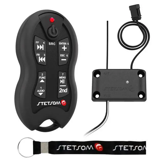 Alt view image 3 of 6 - SX2 - Universal Remote Control, Infrared, Long Range (1640 ft), 16 Functions, Learning Mode, Compatible with Car Audio Head Units, Home Devices and Video Equipment