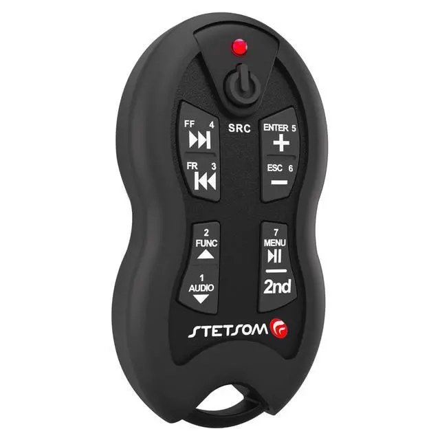 Alt view image 4 of 6 - SX2 - Universal Remote Control, Infrared, Long Range (1640 ft), 16 Functions, Learning Mode, Compatible with Car Audio Head Units, Home Devices and Video Equipment