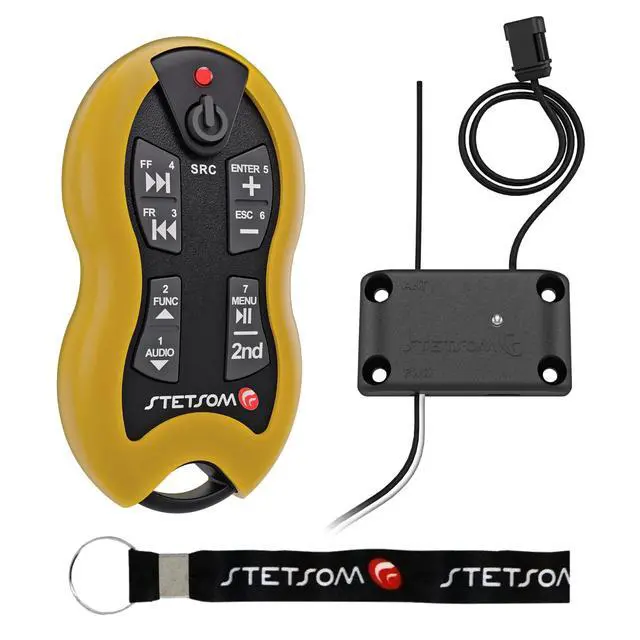 Alt view image 3 of 6 - SX2 - Universal Remote Control, Infrared, Long Range (1640 ft), 16 Functions, Learning Mode, Compatible with Car Audio Head Units, Home Devices and Video Equipment