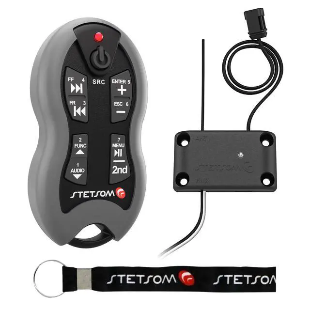 Alt view image 3 of 6 - SX2 - Universal Remote Control, Infrared, Long Range (1640 ft), 16 Functions, Learning Mode, Compatible With Car Audio Head Units, Home Devices and Video Equipment