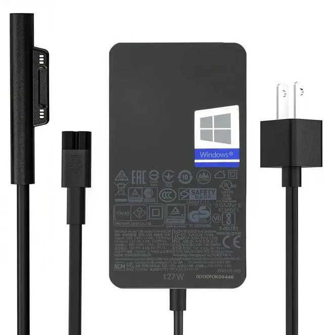 Main image of Surface Charger,127W Microsoft Surface Charger for Surface Book 1/2/3, Surface Laptop Studio, Surface Pro 4/5/6/7/7+/8/9/10/11, Surface Laptop 1/2/3/4/5/6/7, Surface Go, Work for 102W 65W 44W 39W 36W