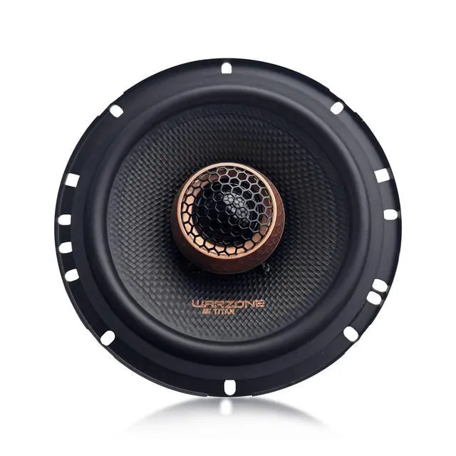 Alt view image 3 of 6 - 2X WZ65PTi 6.5-Inch Super Coaxial Speaker Pair, 4 Ohm, 450W Max, 120W RMS, 92dB Sensitivity, Ferrite Woofer & PEI Dome Tweeter for Pro Car Audio