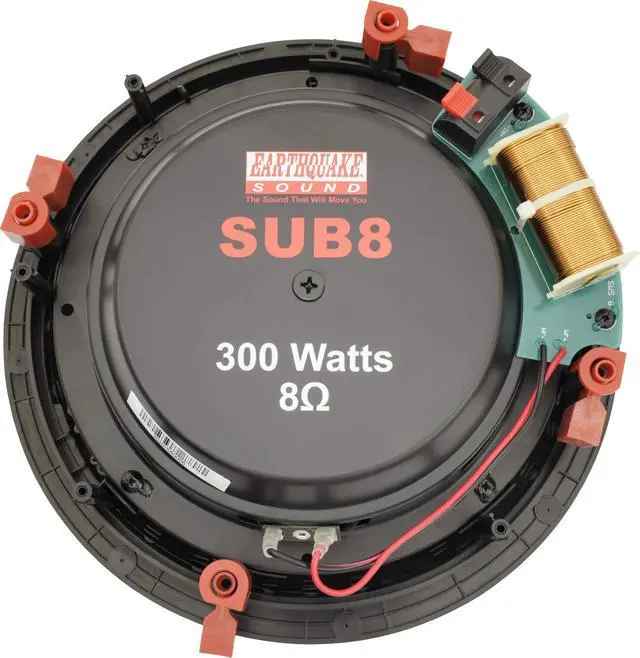 Alt view image 3 of 6 - Sound SUB8 Passive in-Wall/in-Ceiling 8" Subwoofer