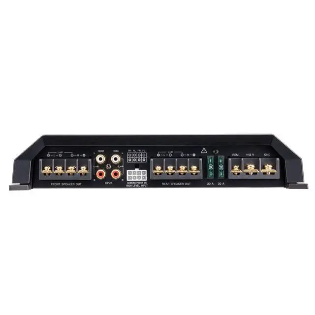 Alt view image 3 of 4 - XMGS4 GS Series 4/3/2 Channel Hi-Res Amplifier (Black)