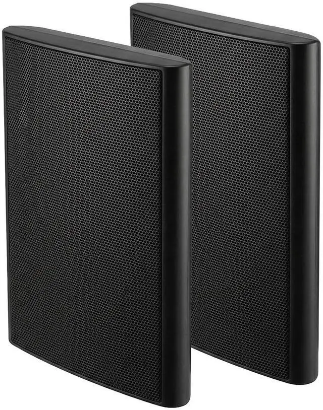 Main image of Ultra Slim 5.25 Inch 240W Wall Mount Speakers, 8 Ohm Passive Home Theater Indoor Speakers for Bedroom, Kitchen, Living Room,Black(Pair)
