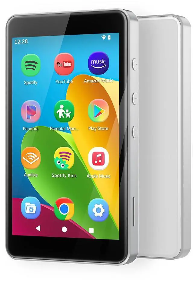 Main image of MP3 Player with Spotify for Kids, Play Store | Android 14, Parental Controls, Night Mode, Audible, Amazon Music, Libby, Earphones & Memory Card Included, Up to 1TB