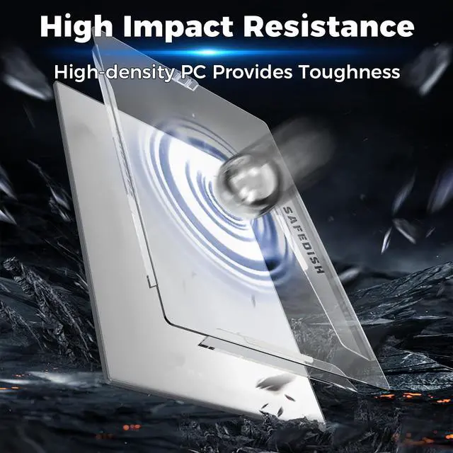 Alt view image 4 of 4 - SafeDish Protective Cover for Starlink High Performance, Polycarbonate (PC) Hail Protective Case for Starlink Dish UV Resistant, Durability Improved Hail Protector -for Starlink Performance