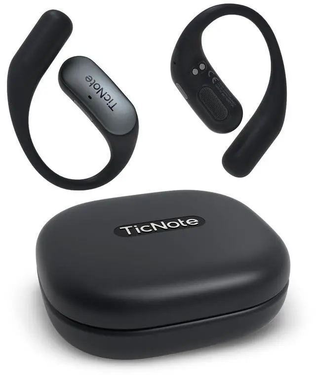 Main image of TicNote Pods AI Voice Recorder, Wi-Fi, Voice Activated Recording, Auto Transcription & Meeting Notes, 120+ Languages, AI Translation, 5H Battery, Navy Blue