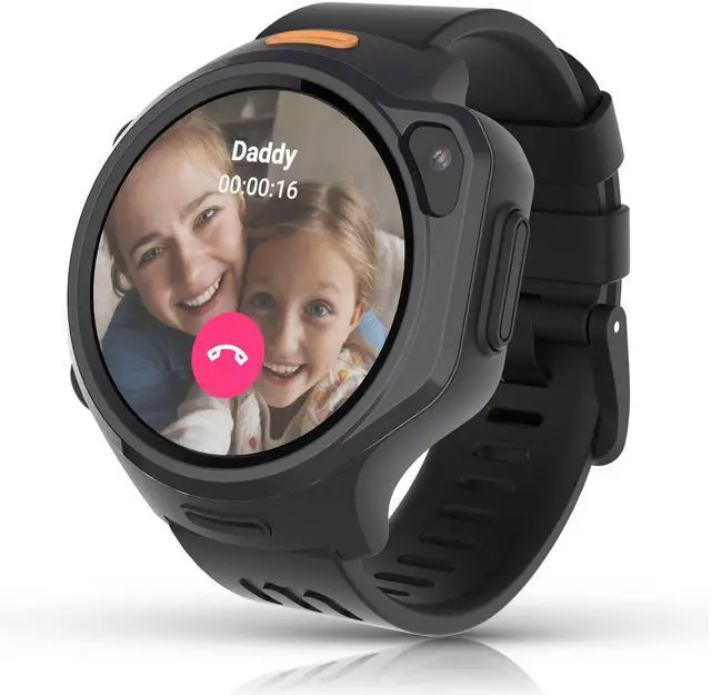 Main image of R2 Kids Smart Watch, 4G GPS Tracker with Video Calling, SOS Safety & Parent App Control, AMOLED Display, Heart Rate Monitor, 5MP Camera, Birthday Gift for Boys Girls Ages 512