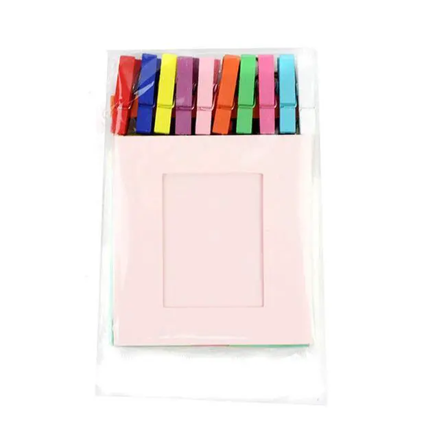 Alt view image 3 of 6 - 3X Instax Square Instant Film (60 Exposures) + Hanging Photo Frames for Square Film Assorted Colors Deluxe Accessory Bundle