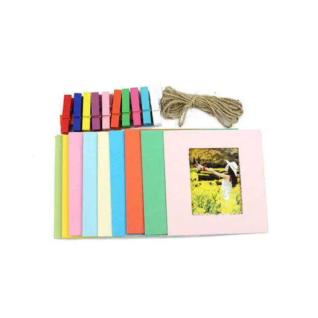 Alt view image 5 of 6 - 3X Instax Square Instant Film (60 Exposures) + Hanging Photo Frames for Square Film Assorted Colors Deluxe Accessory Bundle