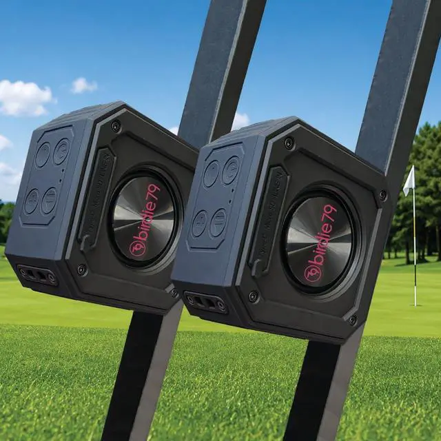 Main image of 2-Pack Golf Cart Bluetooth Speakers, Magnetic, IPX7, 36W Stereo