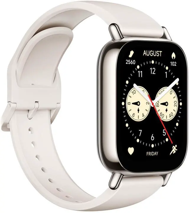 Alt view image 3 of 6 - Redmi Watch 5 Lite Global 1.96" Amoled Up to 18 Days Battery GNSS Dual Mic 150+ Workout Modes 5ATM Water Resistance Heart Rate Sensor (Light Gold)