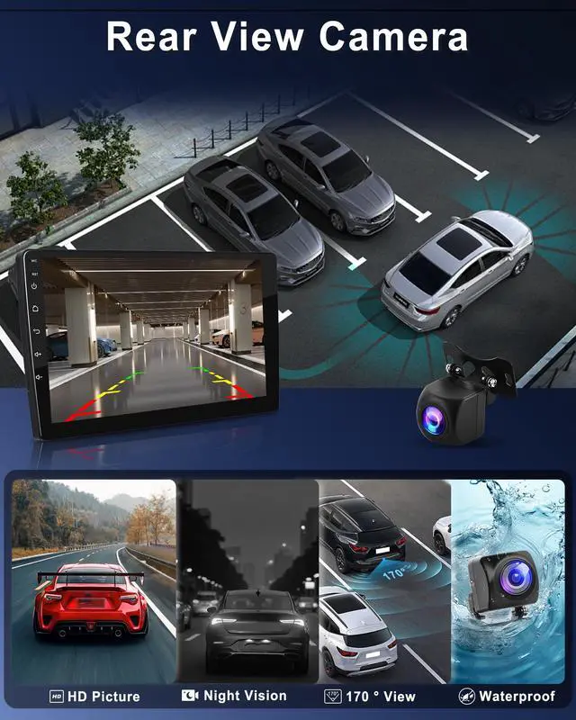 Alt view image 6 of 6 - 8Core 6G+128G Android 15 Car Radio for Honda CRV 2002-2006, Wireless Carplay Android Auto, 5GWIFI GPS, 9 inch IPS Touch Screen Radio Bluetooth 5.0, FM RDS SWC DSP AHD Backup Camera