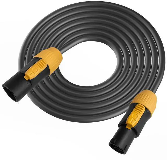 Main image of 12AWG PowerCon True Male to Female Cable,Seetronic SAC3FX to SAC3MX PowerCon Extension Cable,IP65 Profeesional Hand-Built-25FT