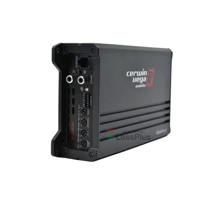Alt view image 2 of 6 - Cerwin-Vega XED Series 1-Channel Mono Block Class-D Amplifier - XED6001D