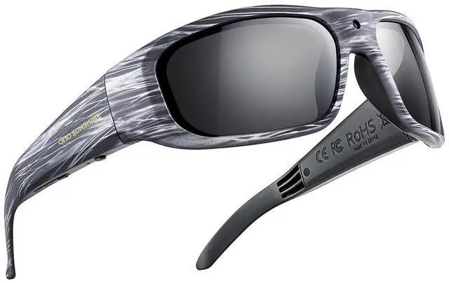 Main image of OHO Ultra-Thin Lightweight Sports Camera Sunglasses, 24MP Camera, 1080P Video, Water Resistant UV400 Lens
