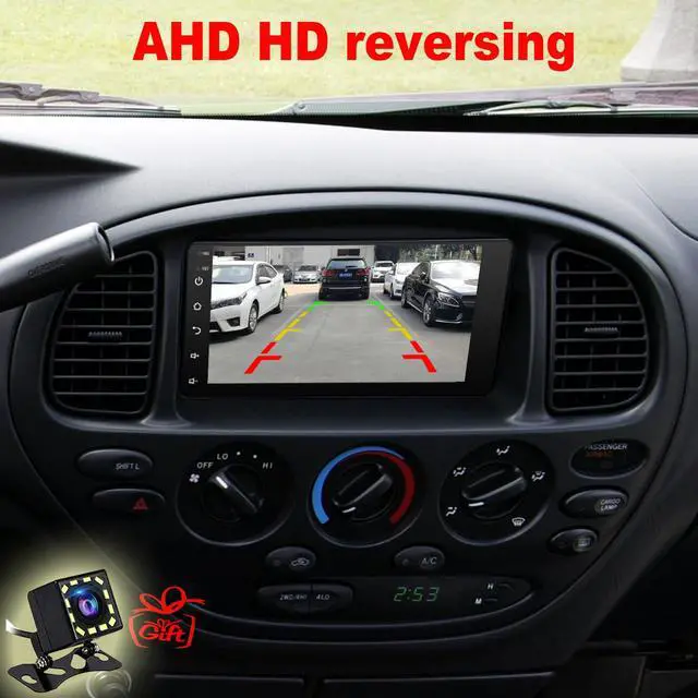 Alt view image 3 of 6 - For Toyota Radio upgrade 4Runner 2003-2009 Tundra 2003-2006 Sequoia 2003-2007 Android Stereo replacement IPS touch screen steering wheel control build in wireless carplay Android Auto Free camera