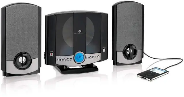 Alt view image 2 of 4 - HM3817DTBK Home Music System with Remote and AM/FM Radio Black