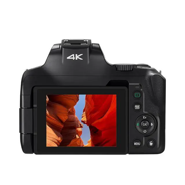 Alt view image 2 of 6 - G700 Digital Camera, 12X Optical Zoom | 4K Video | AF/MF | 3.0" Touch Screen | Built-in Flash | 2 Batteries (Black)