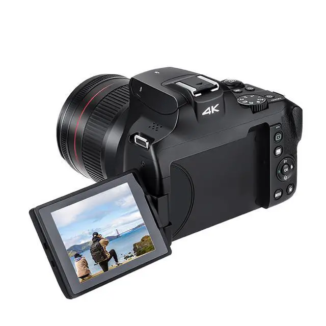 Alt view image 3 of 6 - G700 Digital Camera, 12X Optical Zoom | 4K Video | AF/MF | 3.0" Touch Screen | Built-in Flash | 2 Batteries (Black)