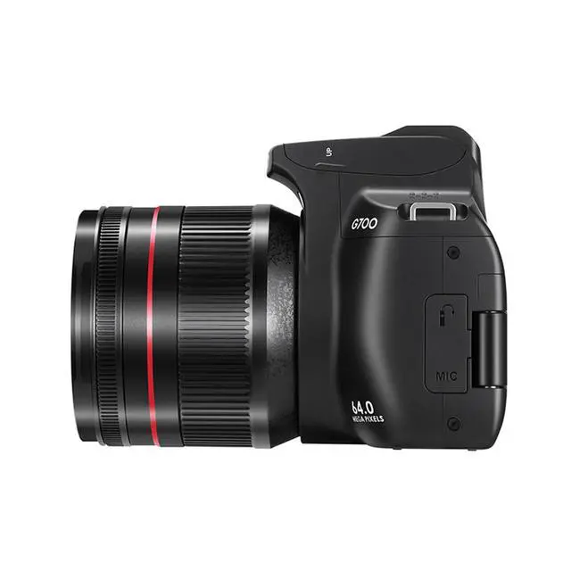 Alt view image 4 of 6 - G700 Digital Camera, 12X Optical Zoom | 4K Video | AF/MF | 3.0" Touch Screen | Built-in Flash | 2 Batteries (Black)