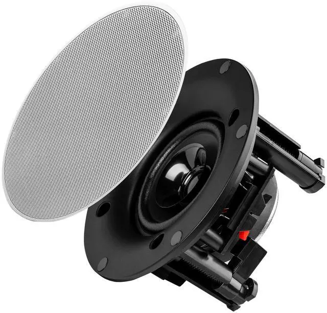 Main image of 3" in Ceiling Speaker Pair 60W, Trimless Magnetic Grill, Paintable Grille ACE400