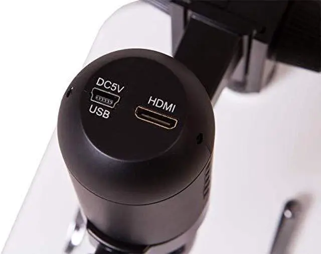 Alt view image 5 of 6 - 1080P Full HD Digital Microscope, HDMI Microscope, 10x-220x Magnification, to Any Monitor/TV with HDMI-in, Photo Capture, Micro-SD Storage, PC Supported