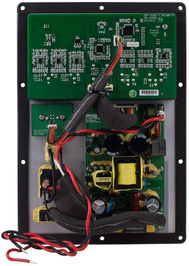Alt view image 3 of 4 - SPA250DSP 250W Subwoofer Plate Amplifier with DSP
