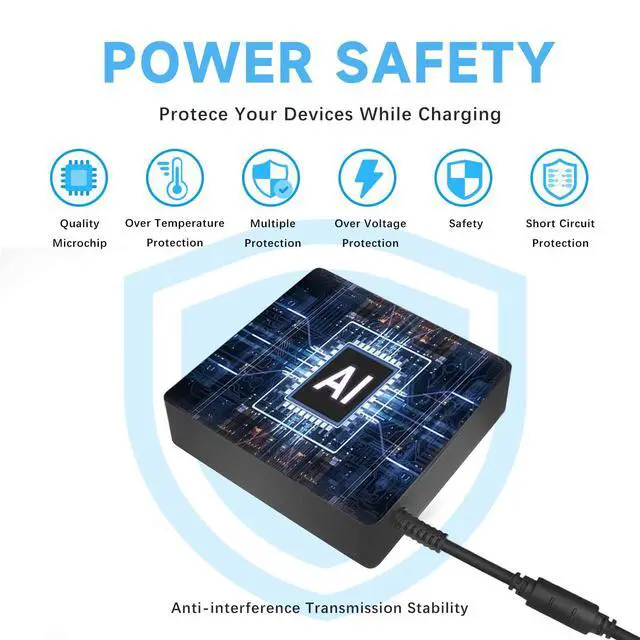 Alt view image 5 of 6 - 330W Laptop Charger Compatible with HP OMEN 17 Gaming Laptop OMEN 17 17-ck1000 17-ck2000 M34603-001 ADP-330BB TPN-DA60 M34531-003 19.5V/16.92A AC Adapter