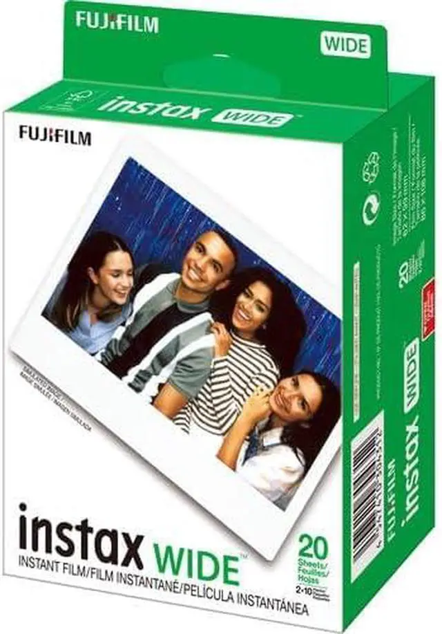Alt view image 3 of 6 - Instax Wide Instant Film Twin Pack - 2 Wide Pack (40 Sheets)