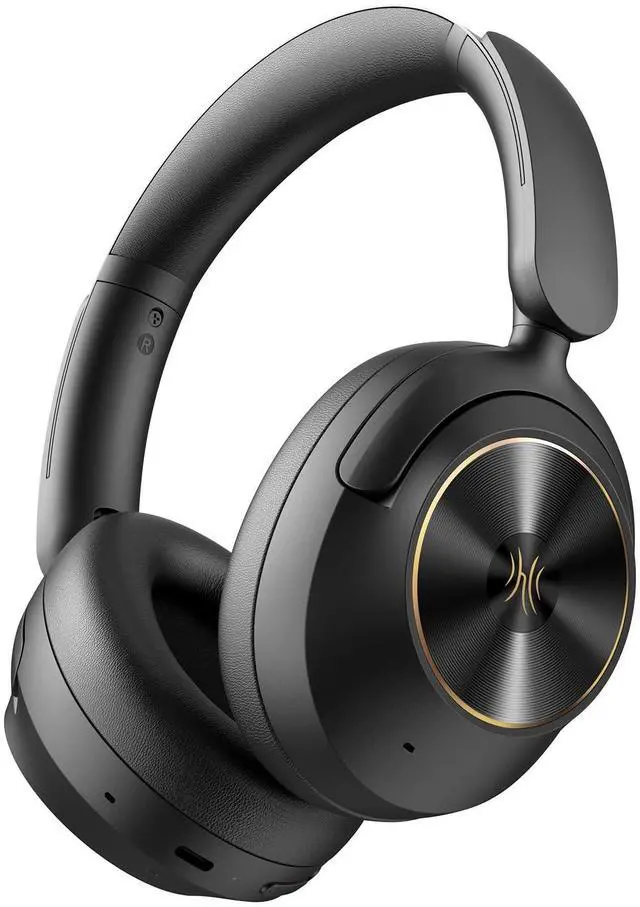 Main image of Focus A6 Hybrid Active Noise Cancelling Headphones, 75H Playtime, LDAC Hi-Res Lossless Audio, Bluetooth 6.0, Dual Mic ENC Call, Support Wired ANC via USB-C, Wireless Over Ear Headphones | 75H playtime