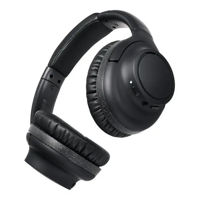 Alt view image 2 of 6 - ATH-S300BTBK Wireless Headphones, Black