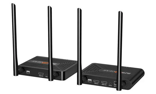 Alt view image 5 of 6 - BZBGEAR 4K 60Hz UHD HDMI 2.0 Wireless Receiver/Trasmitter Extender Kit up to 164ft BG-AIR4KAST