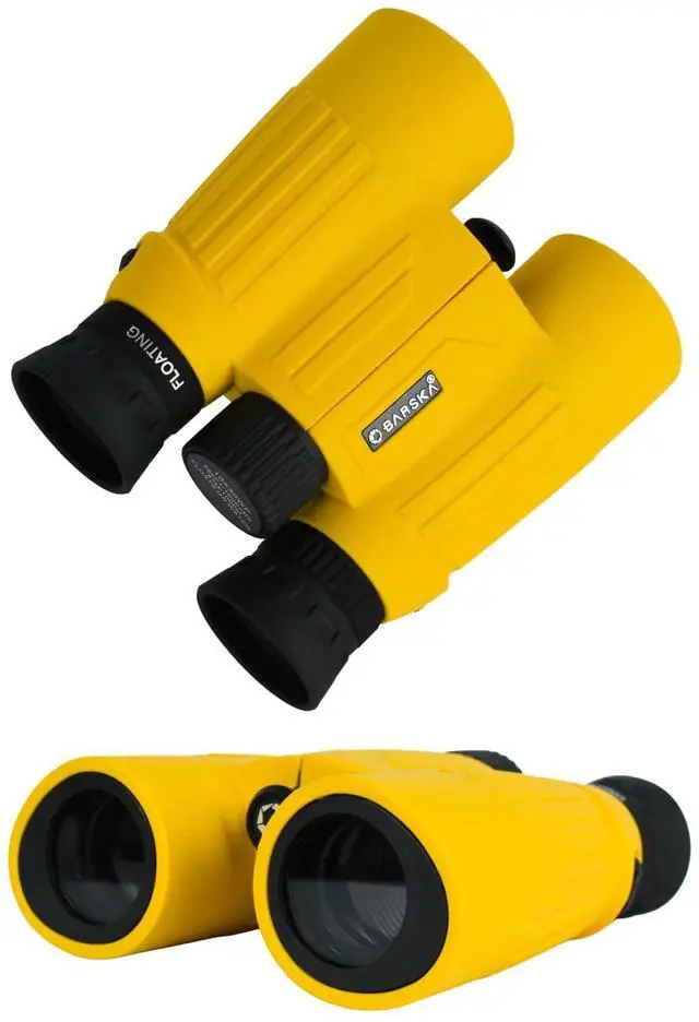 Alt view image 3 of 6 - 10x30 Floating Waterproof Marine Binoculars Boating Fishing - Rubber Armored, Durable Water-Resistant Compact Binoculars for Ocean, Water and Outdoor Use - BK7 Hiking, Birding Bird Watching Binocular