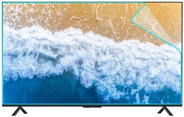 Main image of 55-75Inch TV Screen Protector with Anti-Glare Anti-UV Coating, Frosted Matte Film to Reduce Reflections, Eye Fatigue - Indoor and Outdoor,75in1645x930mm