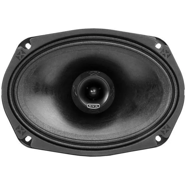 Alt view image 2 of 6 - ® VPRO69 6"x 9" Premium Loudspeaker 4-Ohm, 1.5" Voice Coil (1-Speaker) | 550W Max, 275W RMS, Pro Audio Coaxial with Bullet Tweeter, Water Resistant, Easy to Install in Cars/Trucks/Motorcycles