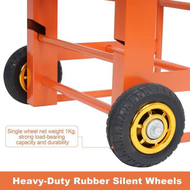 Alt view image 6 of 6 - Wire Spool Rack, Multi-Spool Wire Cart Cable Caddy, 11 Rods | Heavy Duty, Electrical Wire Spool Storage Holder, With Wheels, Cable Spool Dispenser Rack, For Electrical Industrial