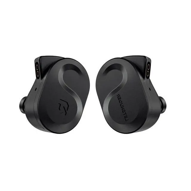 Alt view image 2 of 6 - S08 Fourth Generation in Ear Monitor Earphone Dual-Coil 13mm Planar Magnetic Driver HiFi Wired in Ear Earbuds, Planar IEM with Detachable 2pins Silver-Plated Copper Cable Audiophiles(Black)