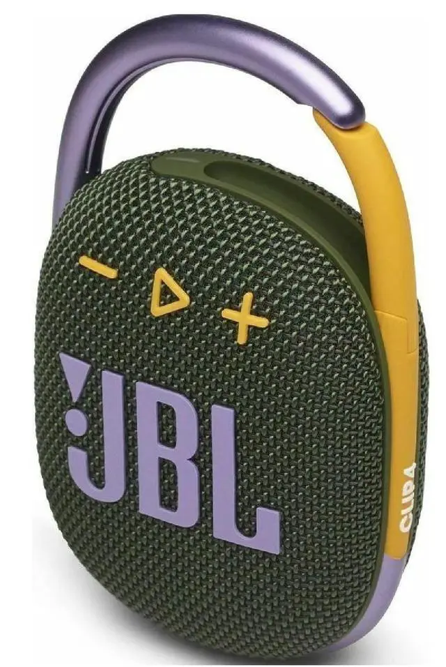 Alt view image 2 of 6 - 2 Pack Clip 4 Waterproof Wireless Audio Bluetooth Speaker Bundle (Green)