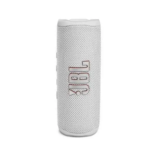 Alt view image 5 of 6 - Flip 6 - Waterproof Portable Bluetooth Speaker, Powerful Sound and deep bass, IPX7 Waterproof, 12 Hours of Playtime with Megen Hardshell Case - White