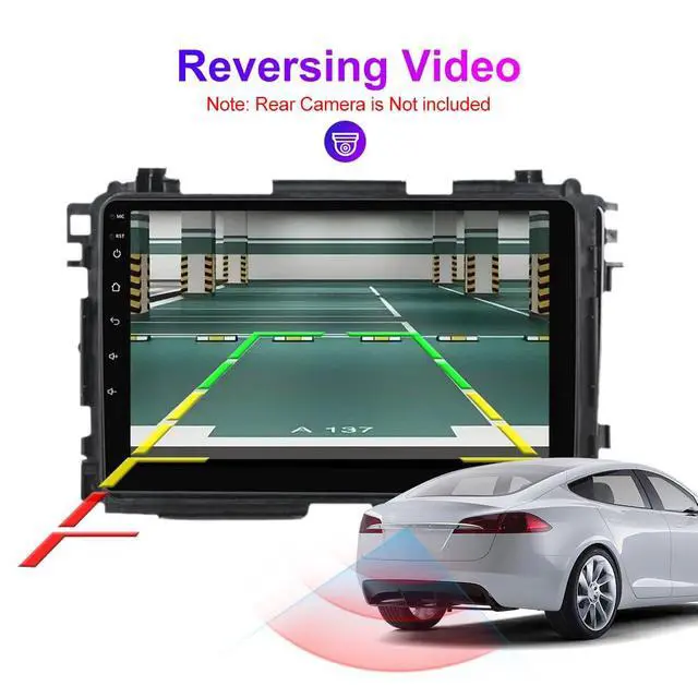 Alt view image 5 of 6 - Android Stereo for Honda Vezel HR-V HRV 2013-2022, 9" Wireless Wired Car-Play Android Auto GPS Navigation IPS Touch Screen Blue-Tooth FM RDS Head Unit, 2GB RAM 64GB ROM