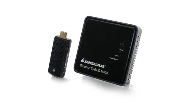Alt view image 2 of 5 - HDMI Wireless Transmitter & Receiver - Full HD 1080p - Up To 30ft - 5.1 Digital Audio - Plug & Play - Wirelessly Connect Laptop - Game Console - HDTV - Projector - GWHD11