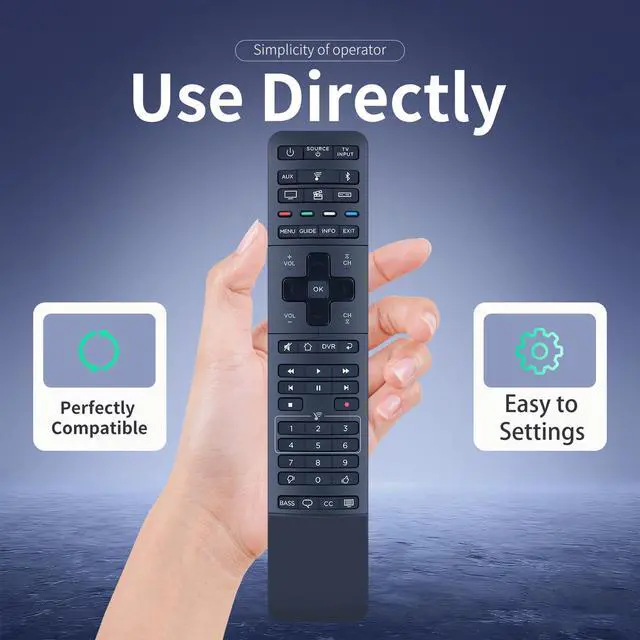 Alt view image 4 of 6 - Replacement Remote Control for Bose Soundtouch 300 Sound bar 421650 | 755001-0030